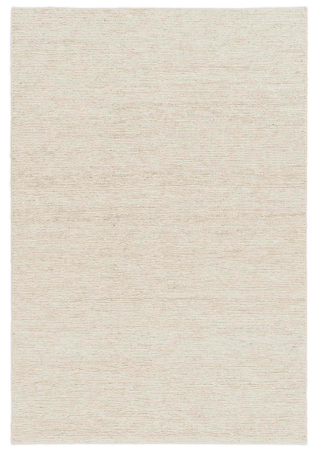 Hemp Hand Woven Rug _ White Lines