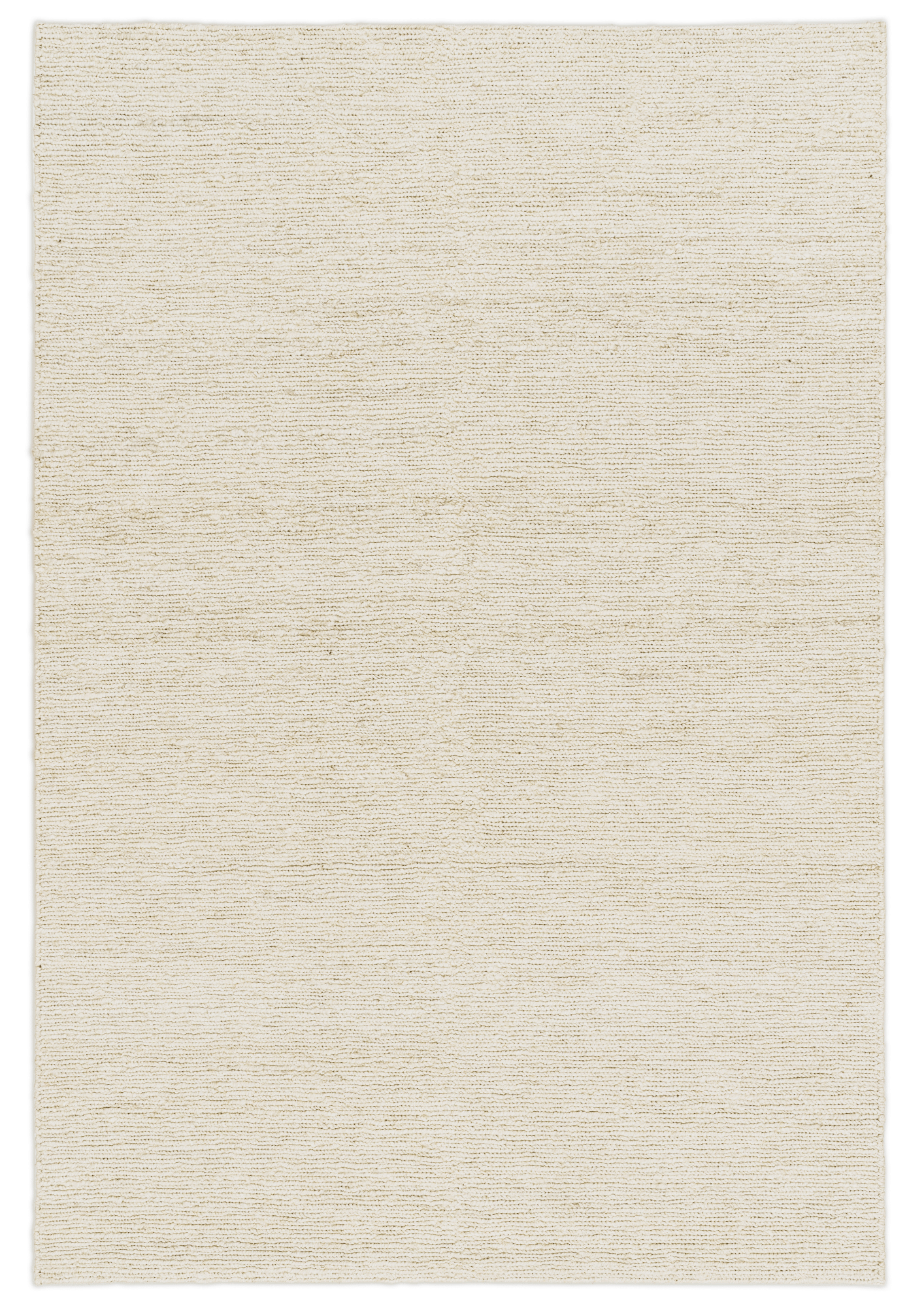 Hemp Hand Woven Rug _ White Lines