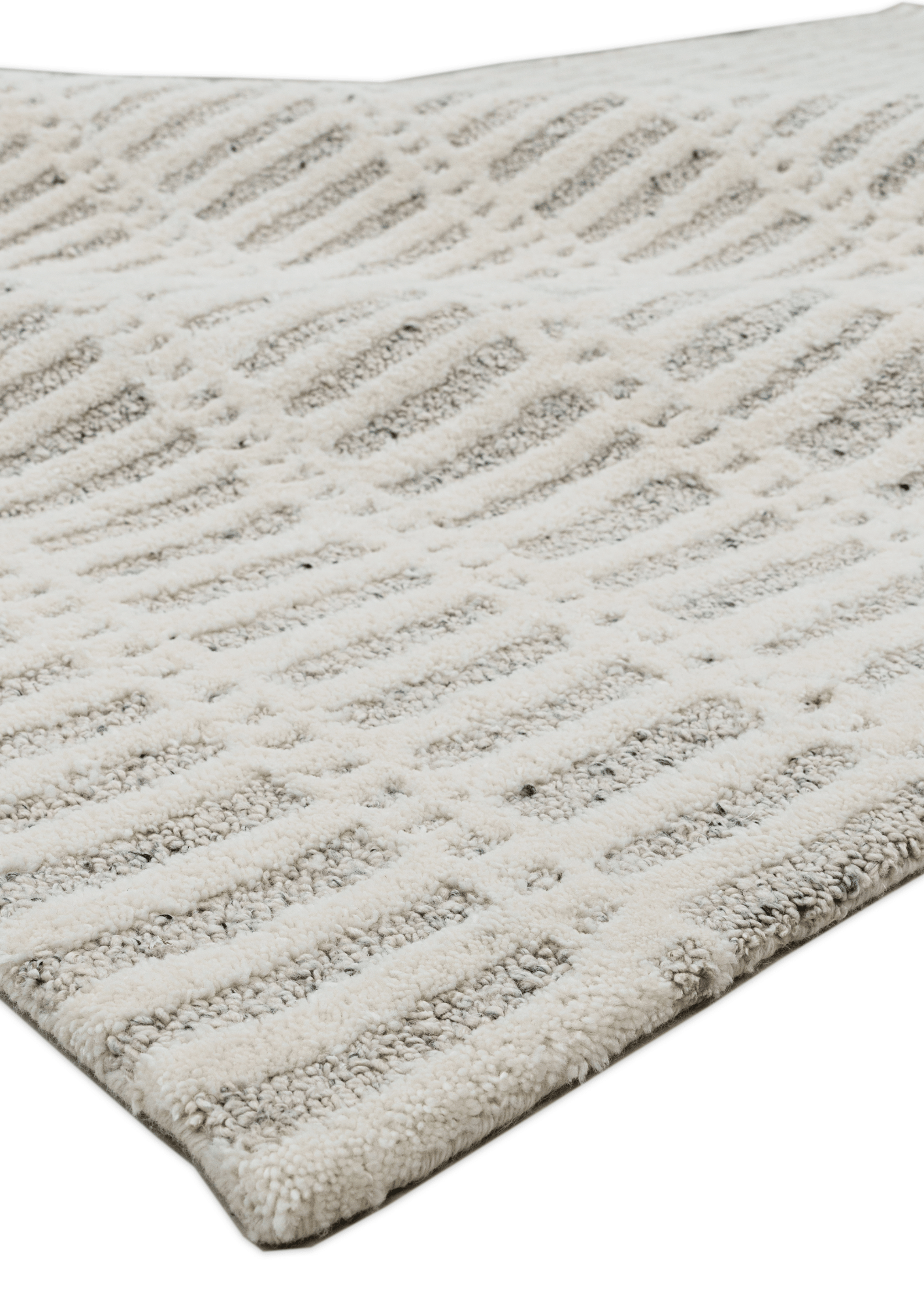 Blended Viscose & Wool Handtufted Carpet _ Lino