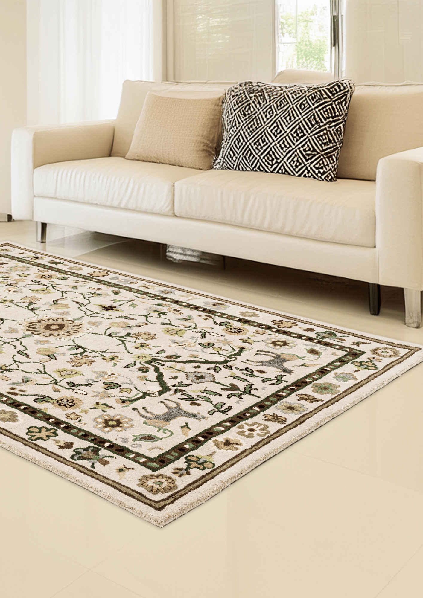 Wool Handtufted Carpet -  Carnival