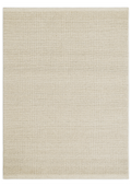 Loop Woolen Handwoven Rug _ Ecru