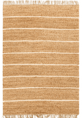 Hemp Hand Woven Rug: Castilla Fringe