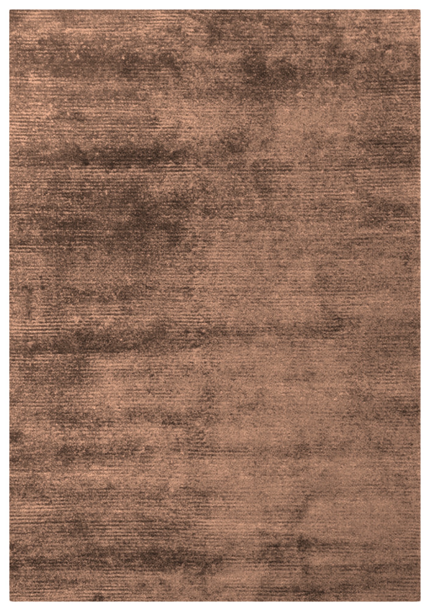 Viscose HandKnotted Carpet_ Parallel Wrap Mocha Mist