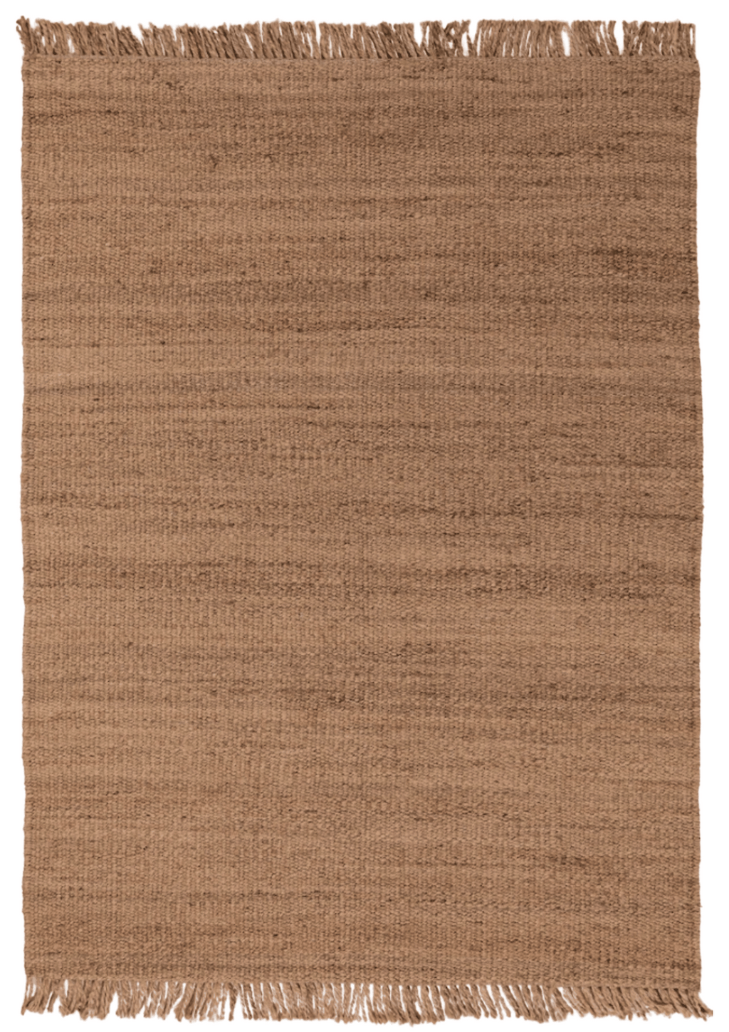 Hemp Handwoven Rug _ Cinnamon Swirl