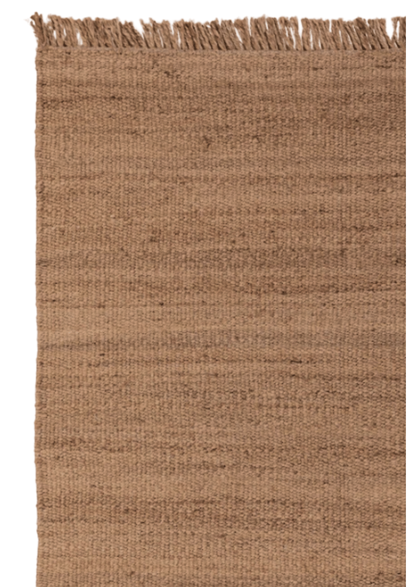 Hemp Handwoven Rug _ Cinnamon Swirl