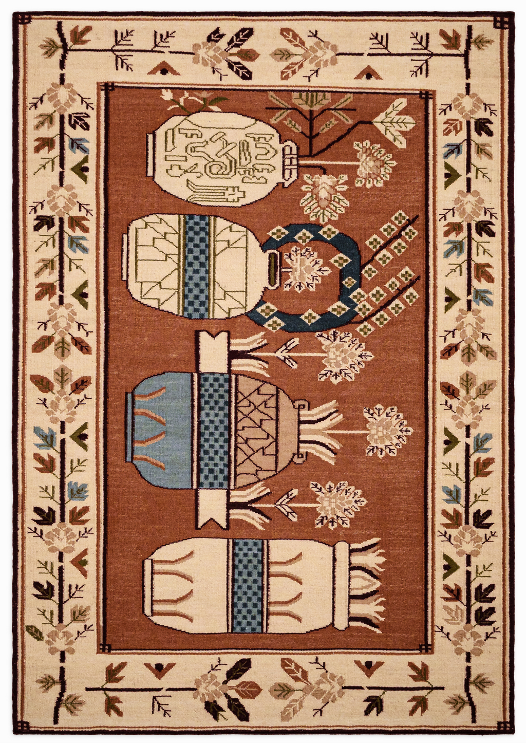 Woollen Hand Dhurry _ Pravara