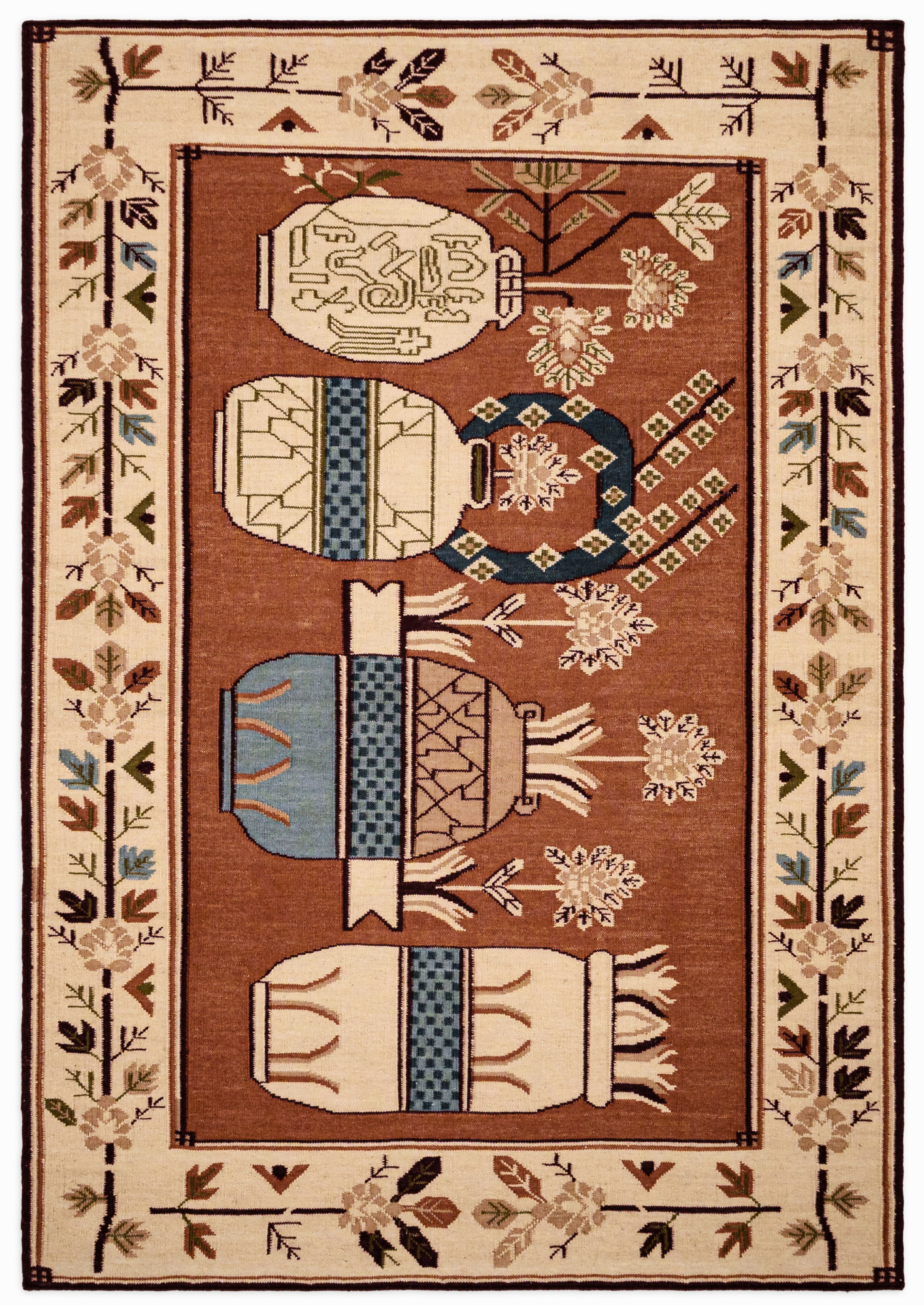 Woollen Hand Dhurry _ Pravara