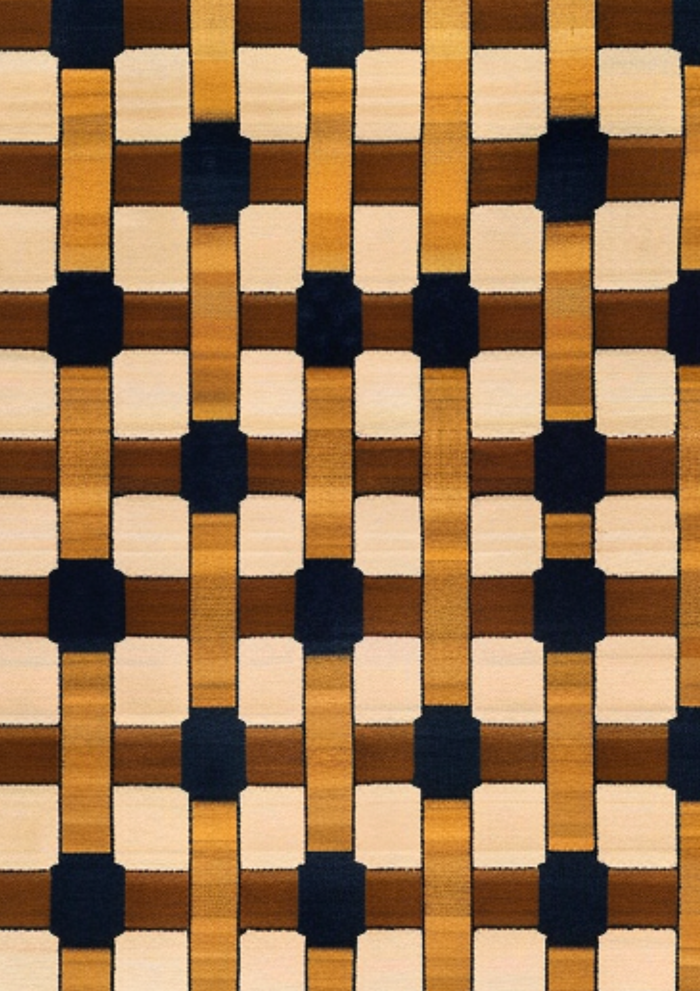 Wool Handtufted Carpet _Gridlock