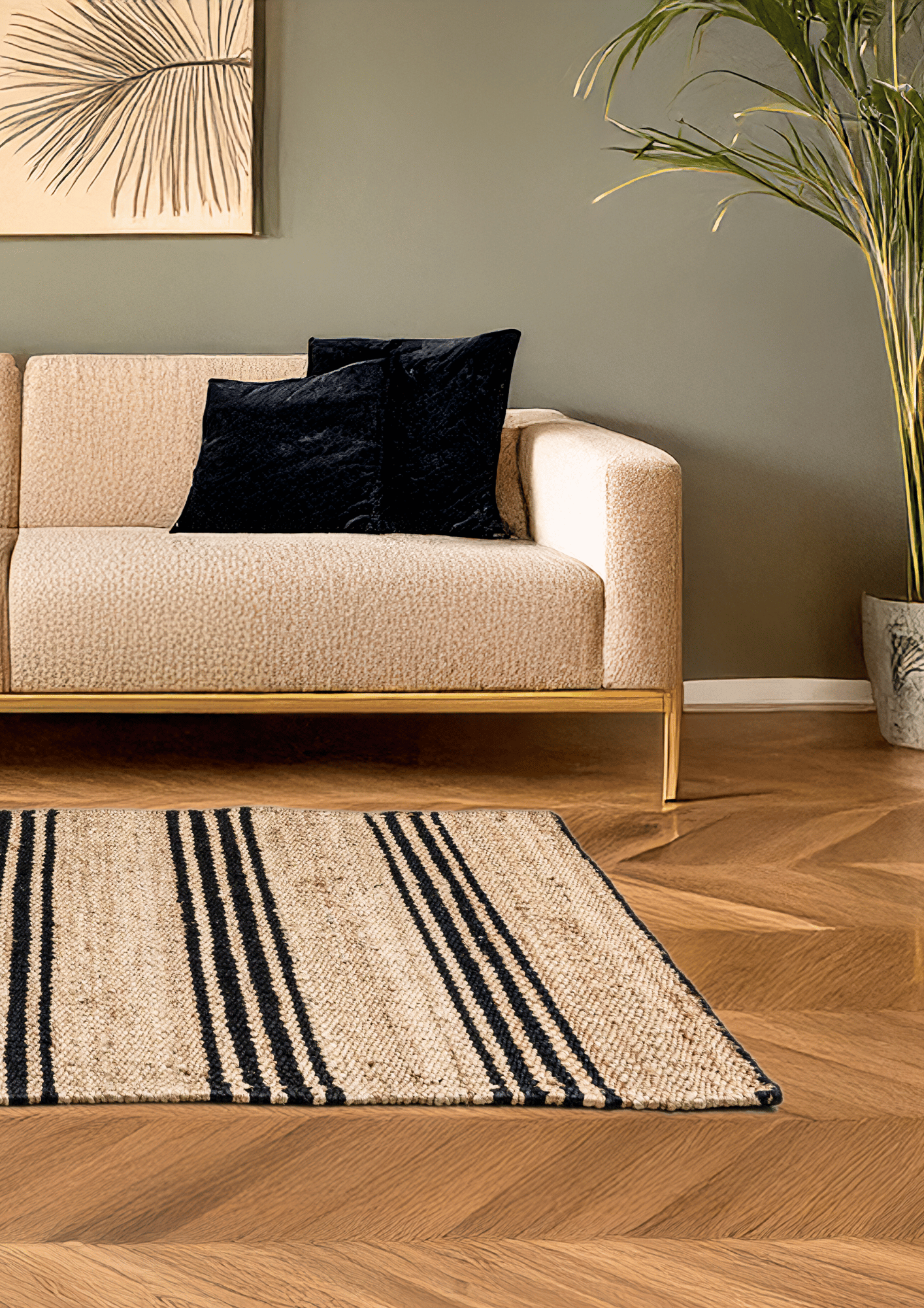 Hemp Handwoven Rug _ Driftline