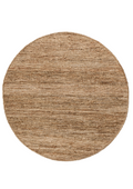 Hemp Handwoven Rug _ Round Yu Sumak