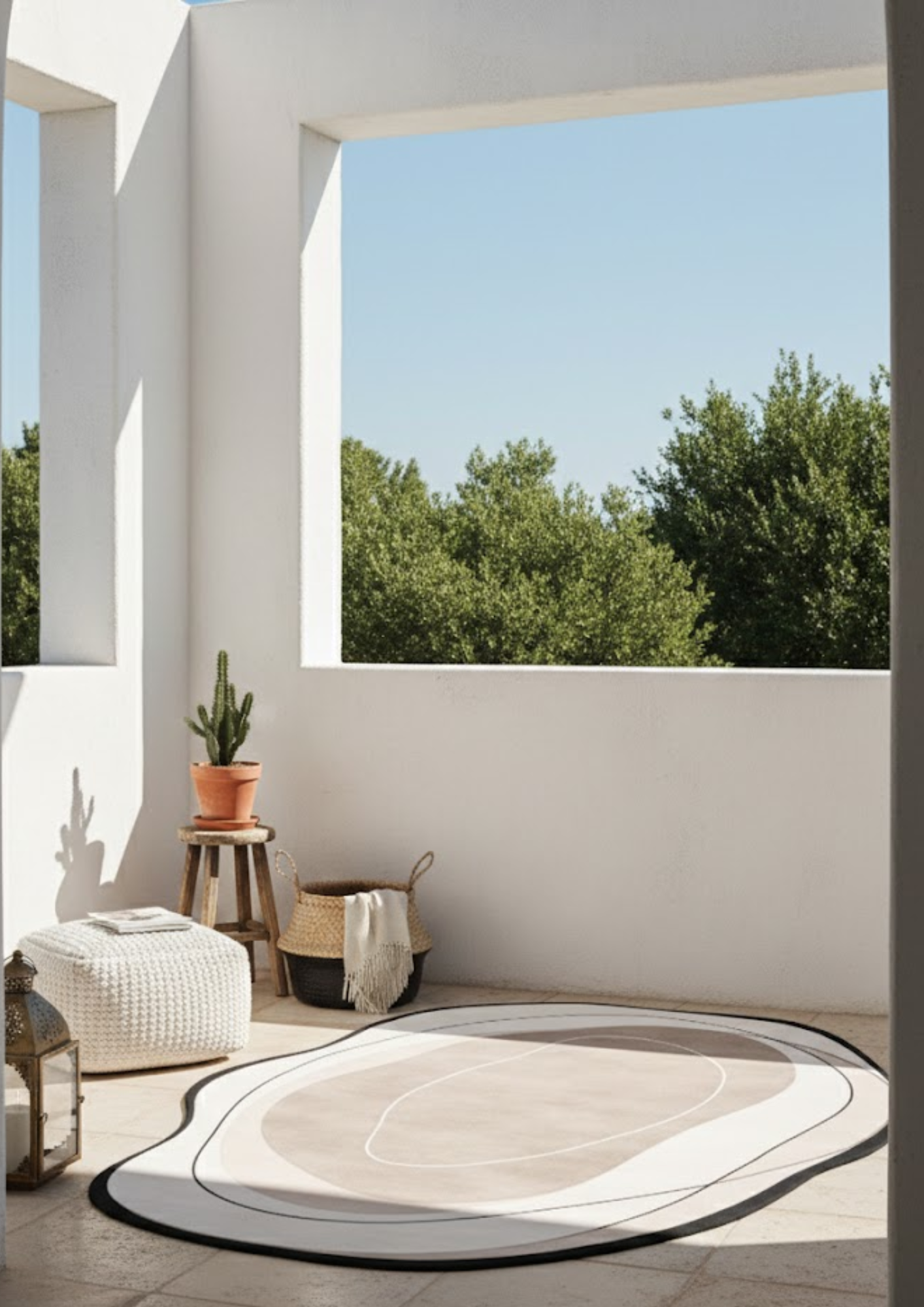 Woolen Handtufted Carpet_ Choco Topos