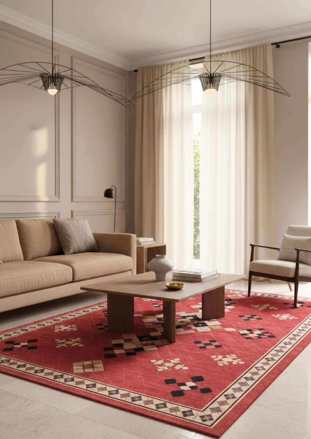Woolen Handtufted Carpet_ Rajtarang