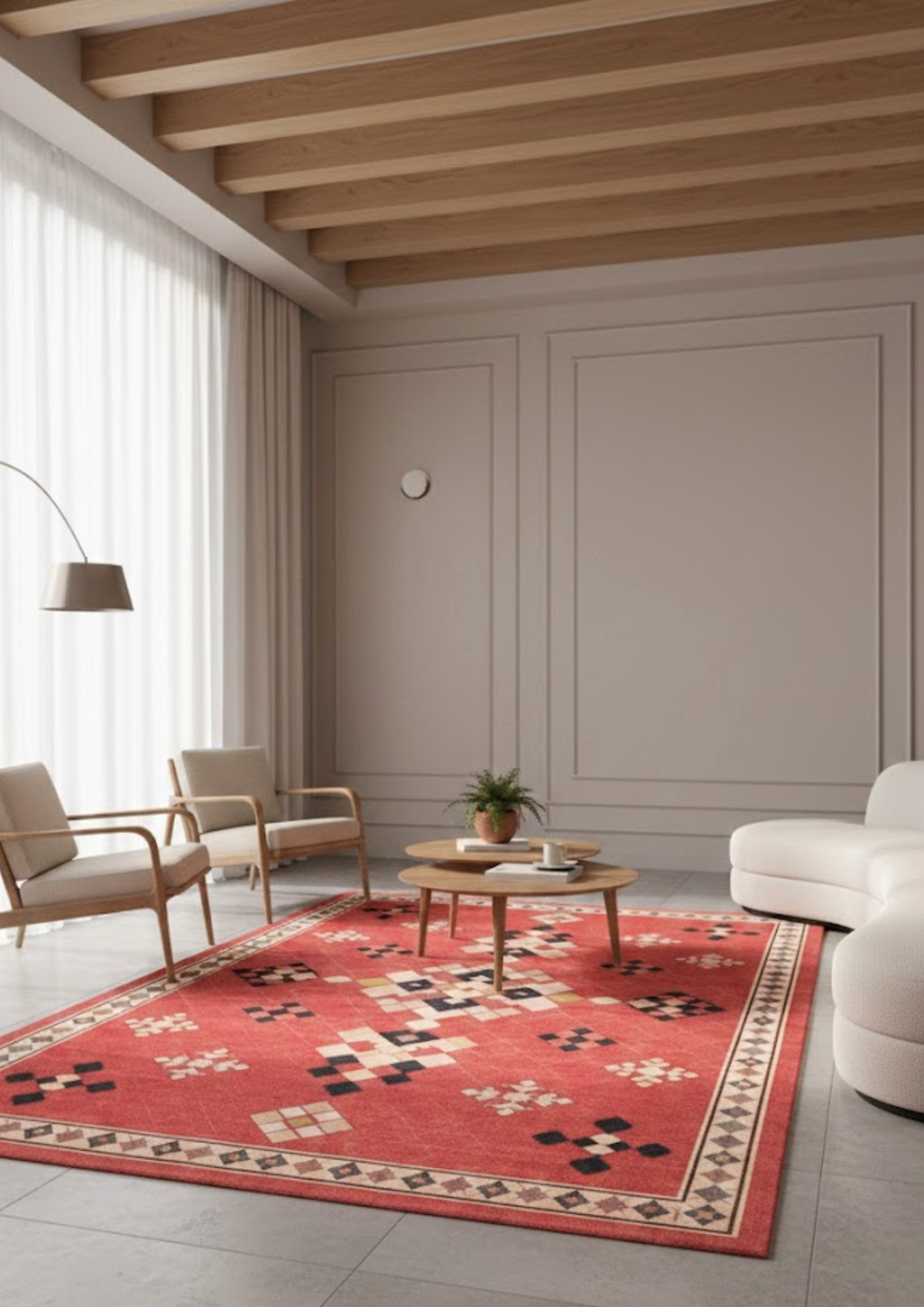 Woolen Handtufted Carpet_ Rajtarang