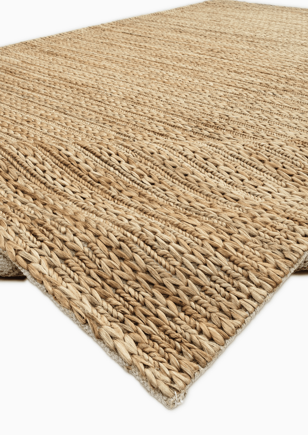 Hemp Hand Woven Rug _ Husk