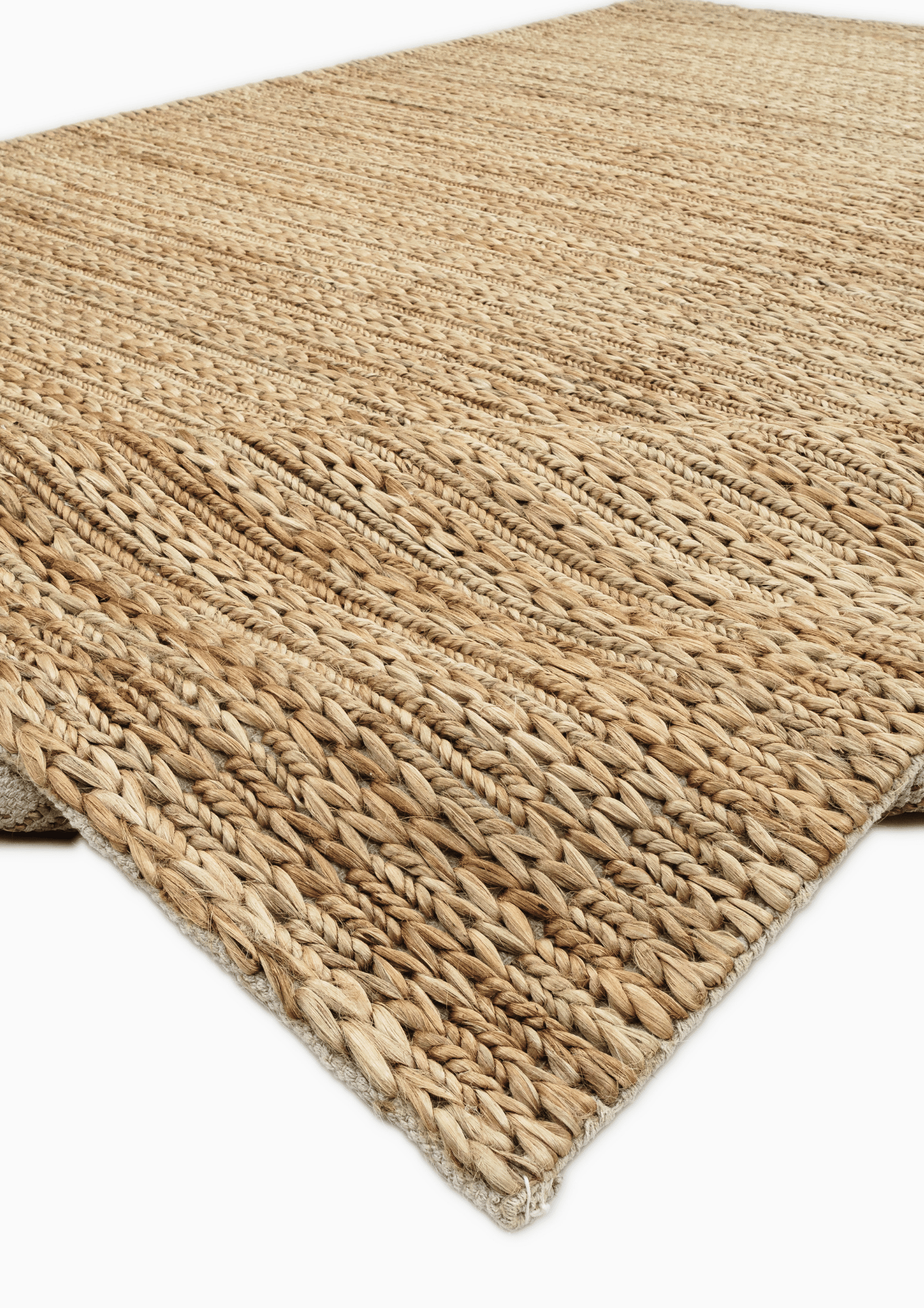 Hemp Hand Woven Rug _ Husk
