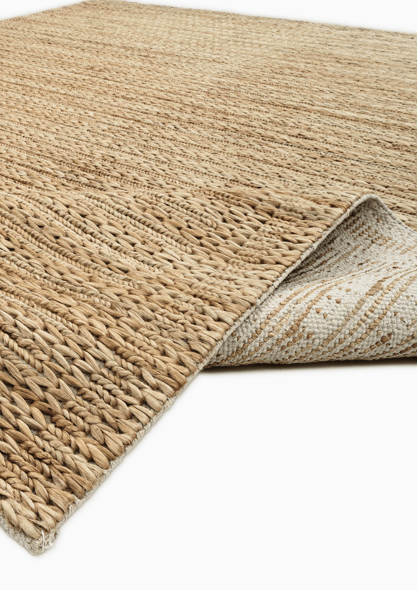 Hemp Hand Woven Rug _ Husk