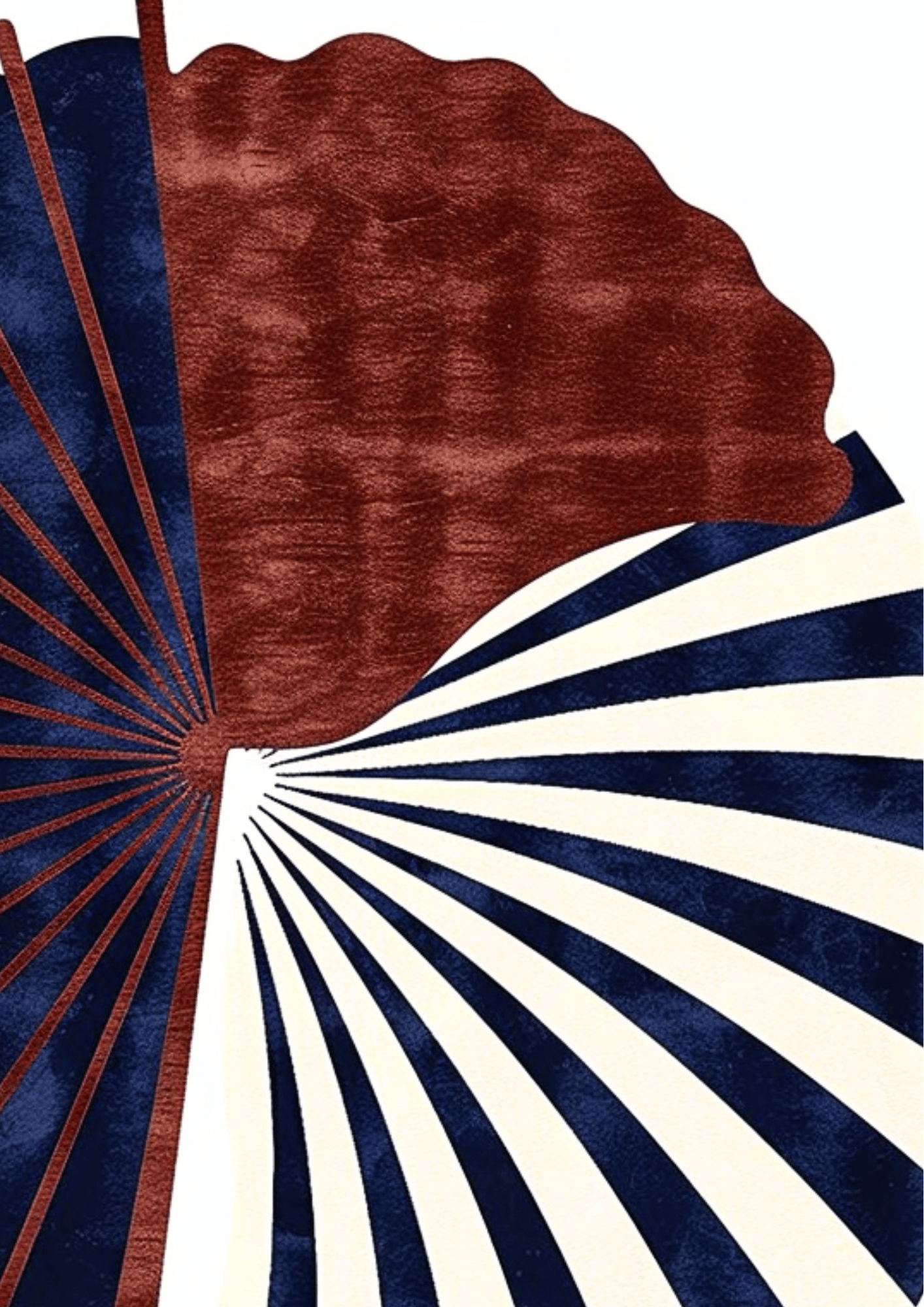 Viscose & Wool Blended Hand tufted Carpet _ Forma Nova