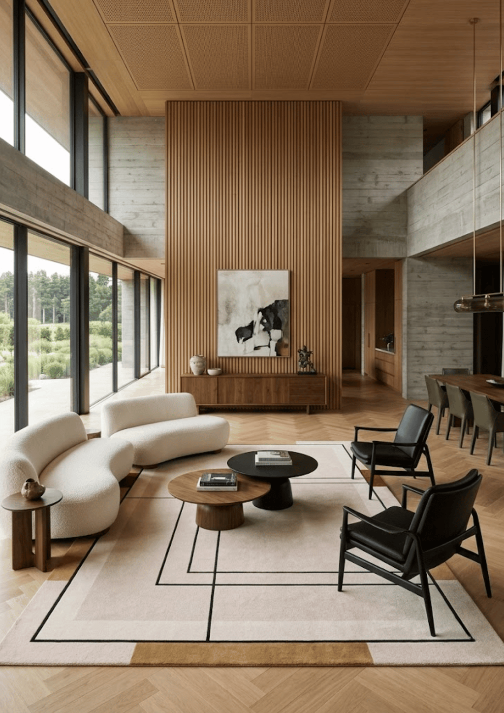 Woolen Handtufted Carpet_ Sutra Grid
