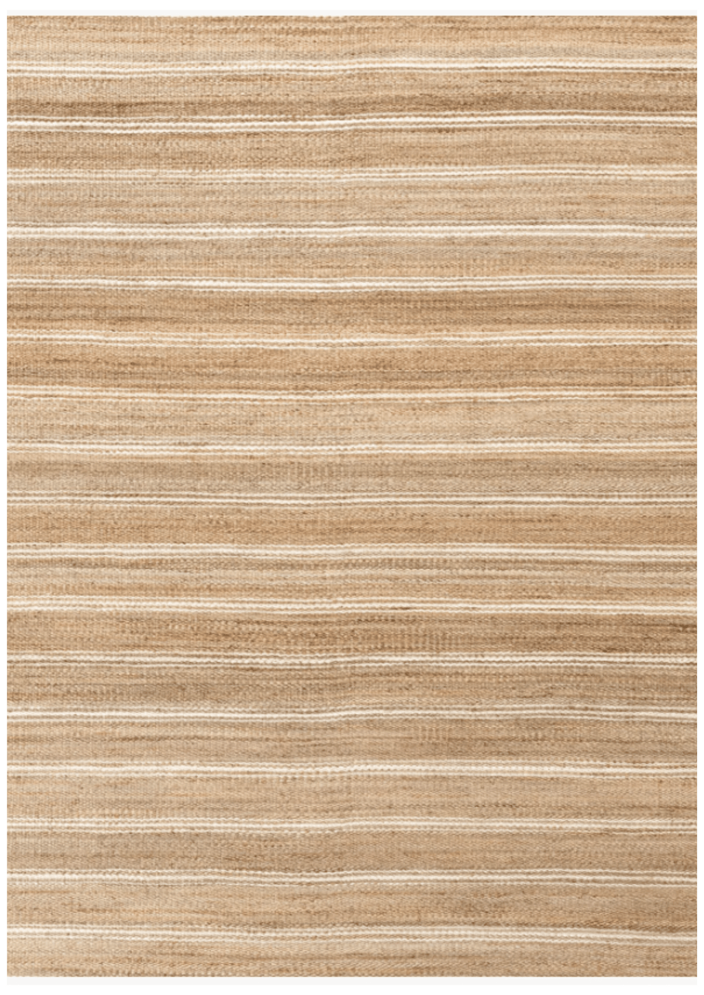 Hemp Hand Woven Rug_Earth Stripes