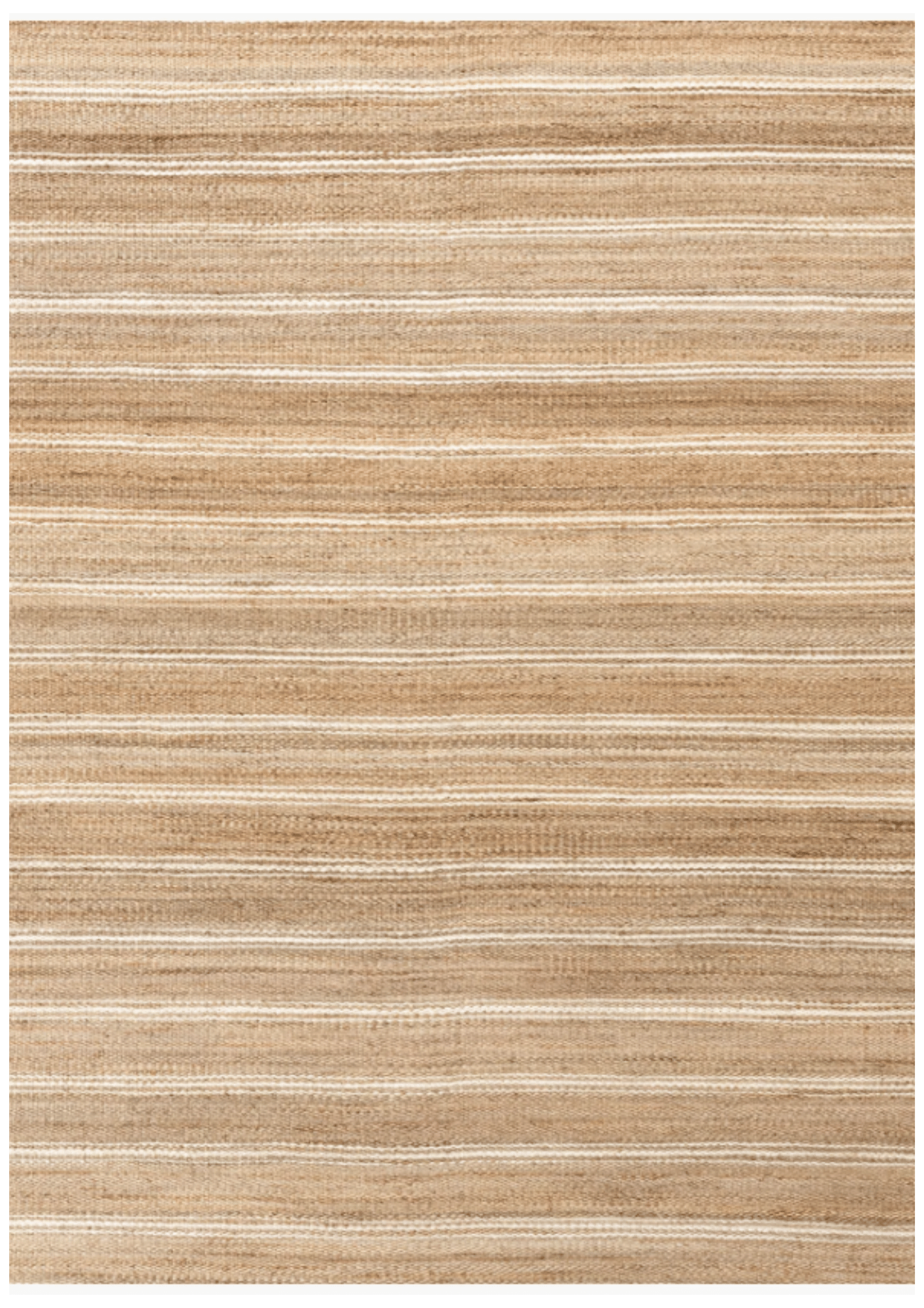 Hemp Hand Woven Rug_Earth Stripes