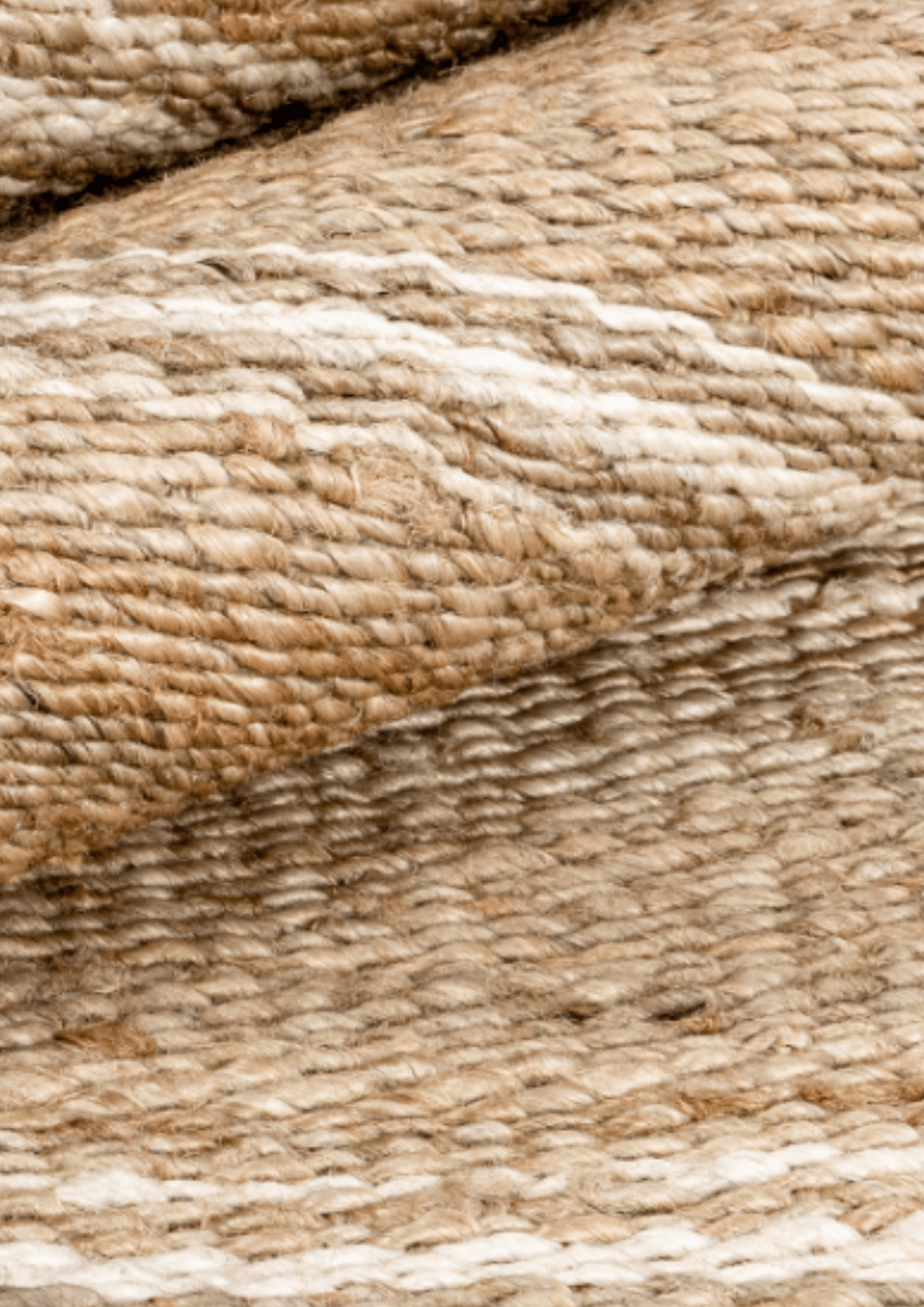 Hemp Hand Woven Rug_Earth Stripes