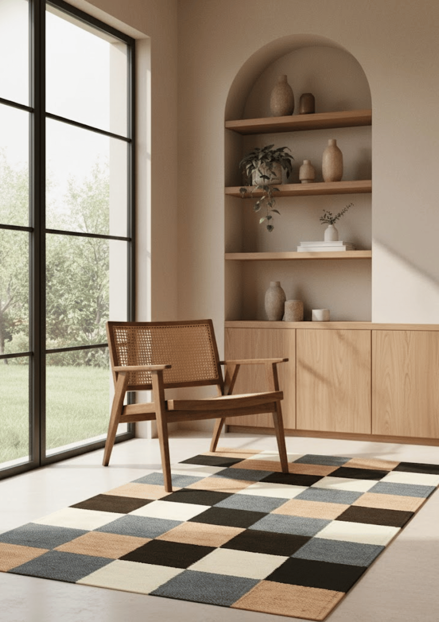 Hemp Handwoven Rug_ Rutan