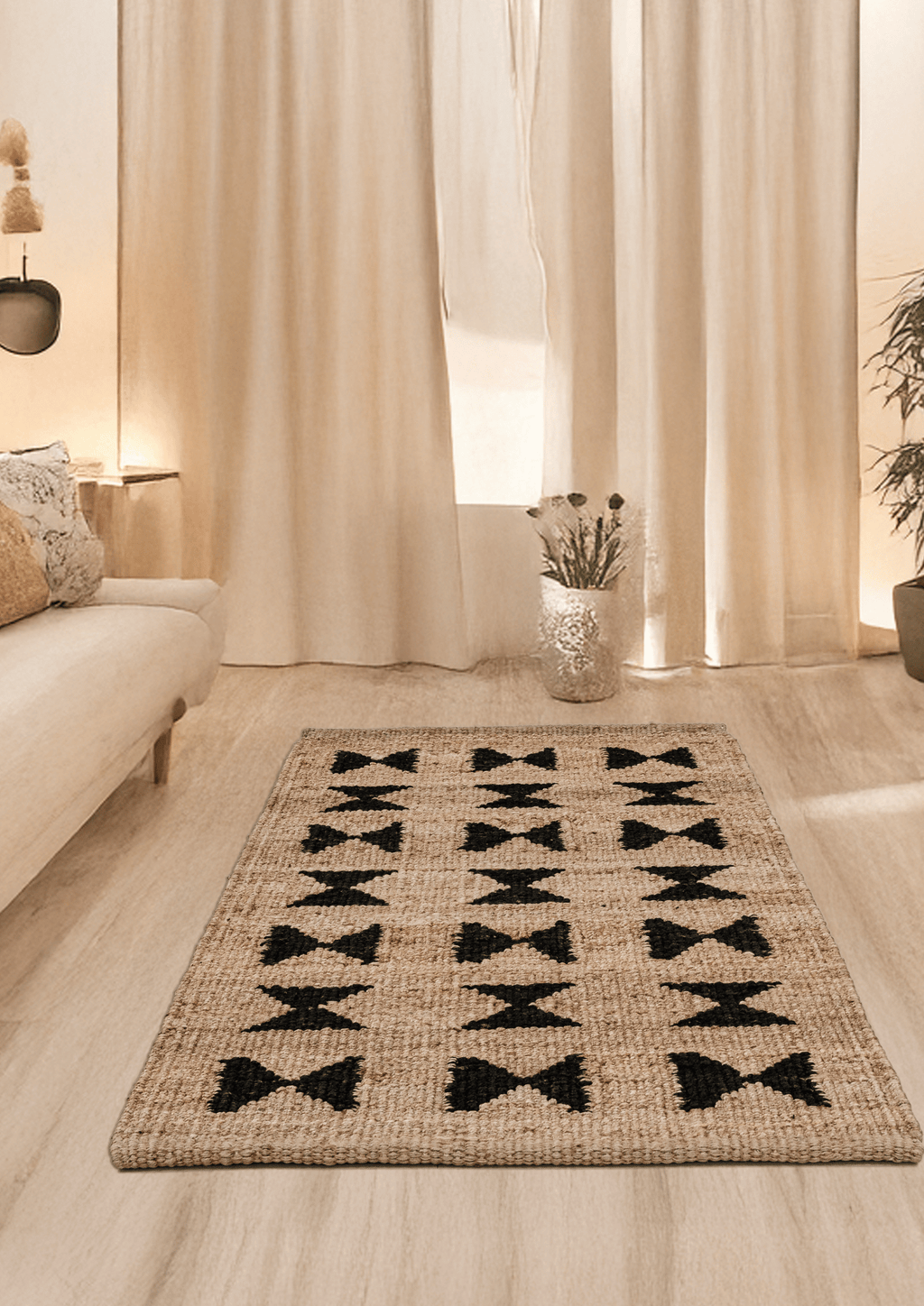 Hemp Handwoven Rug_Aakar
