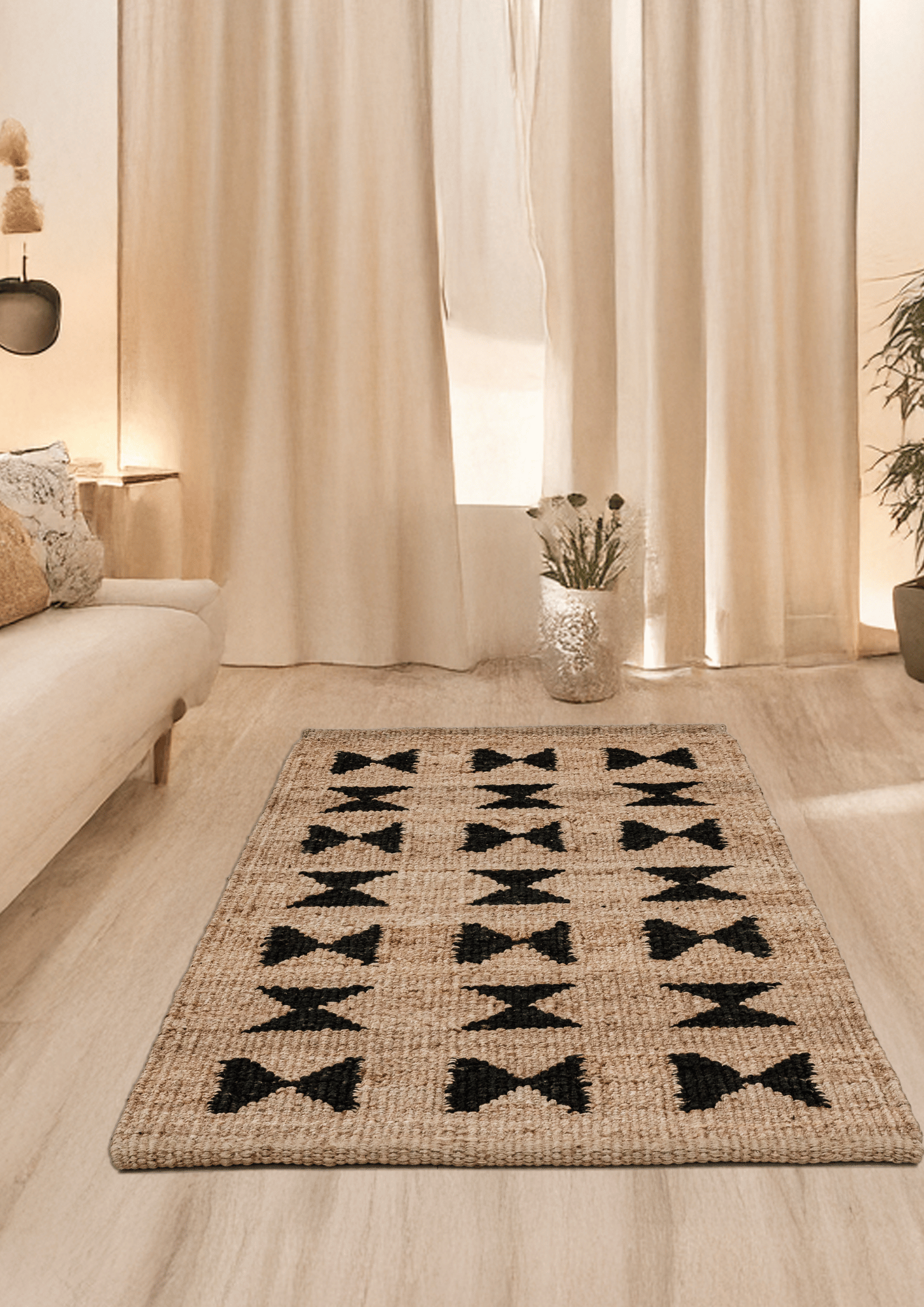 Hemp Handwoven Rug_Aakar