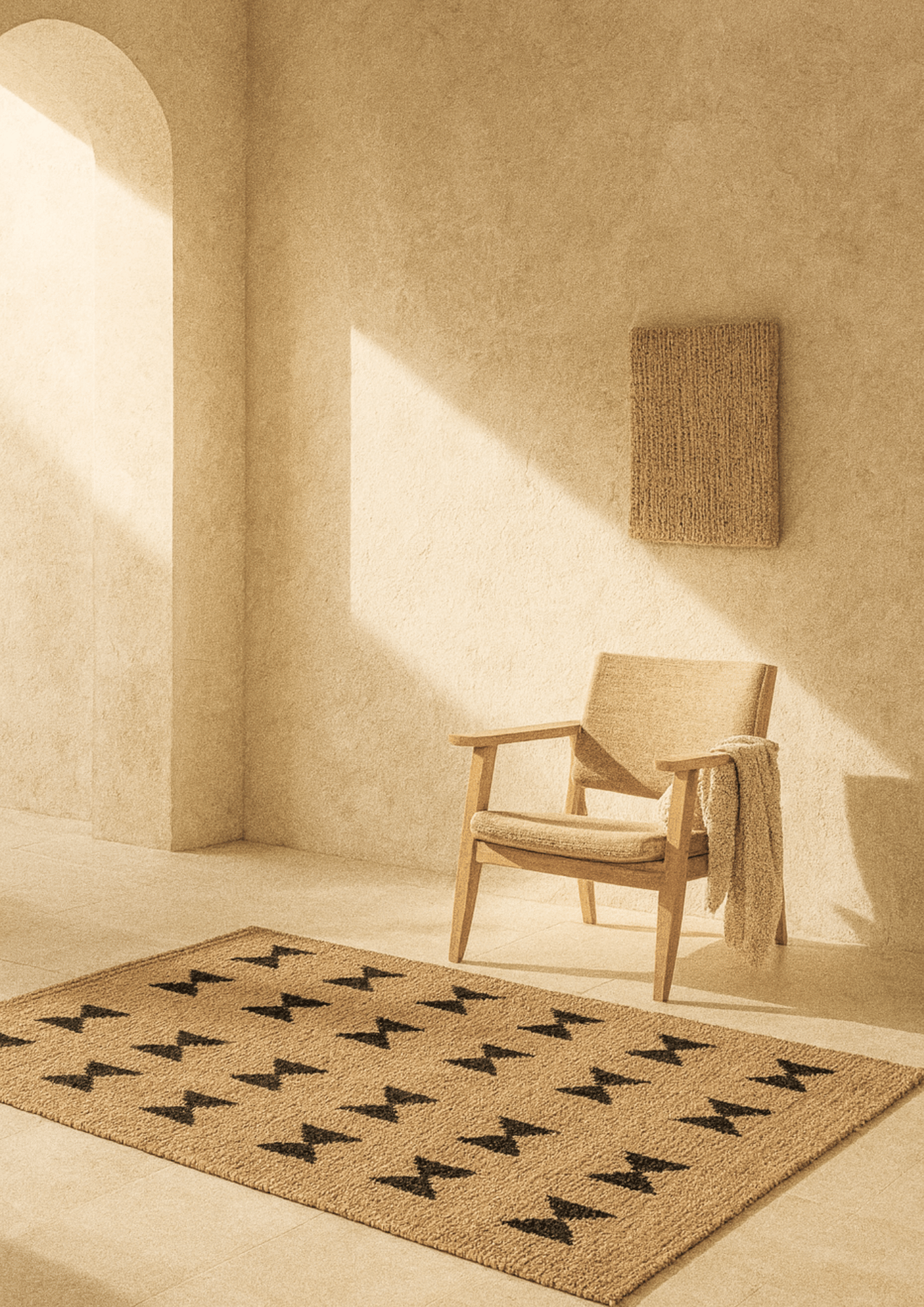 Hemp Handwoven Rug_Aakar