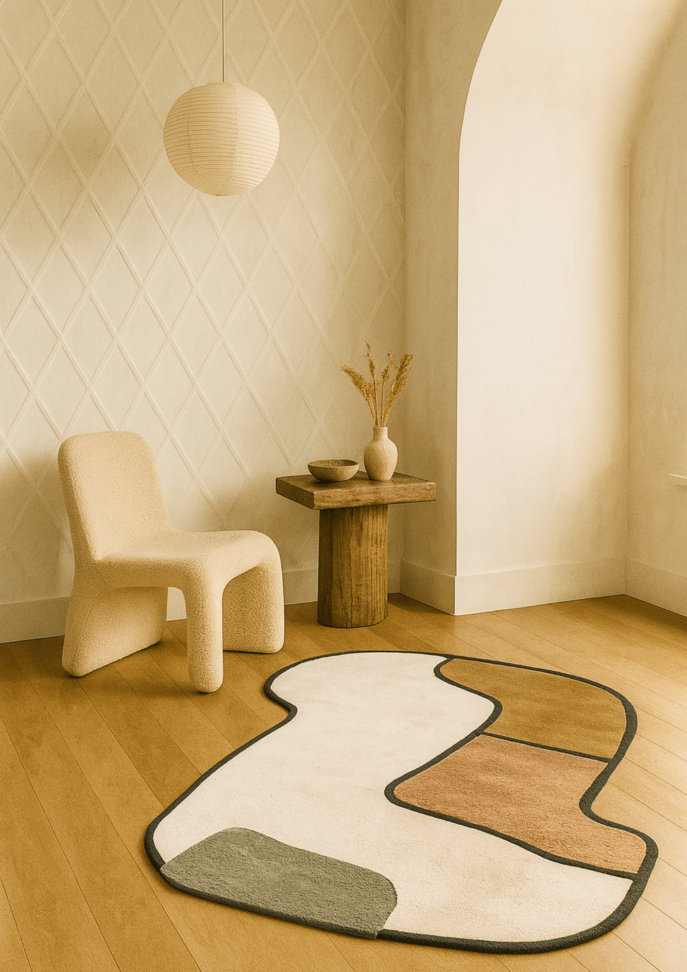 Wool Handtufted Carpet _Abbraccio