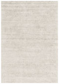 Blended Pile Bamboo & Wool Hand tufted Carpet _ Spot White