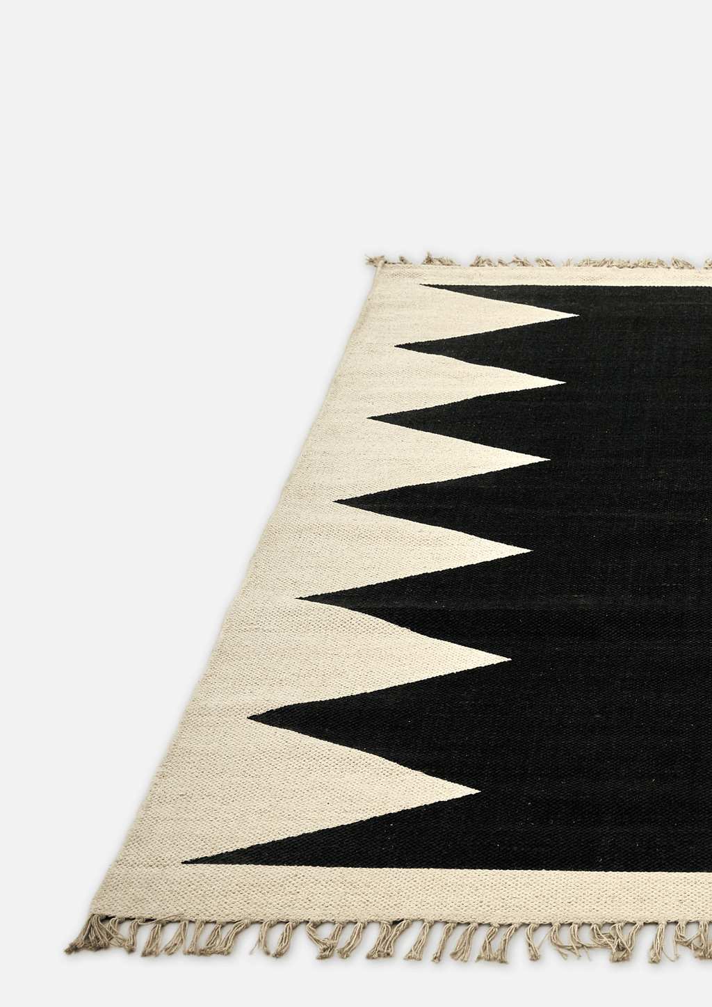 Cotton HandWoven Print Dhurrie - Nivasa