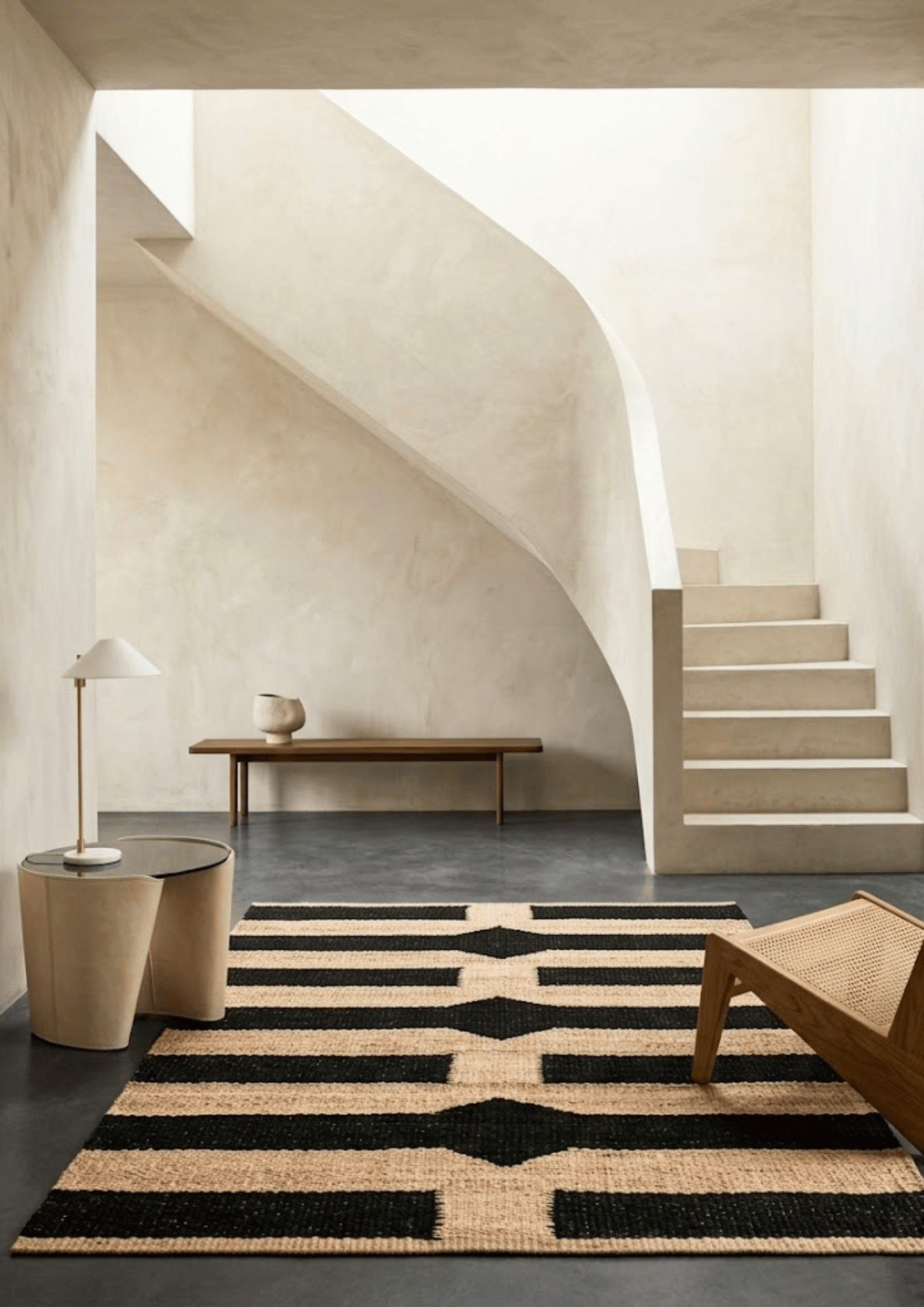 Hemp Handwoven Rug_Dhwani