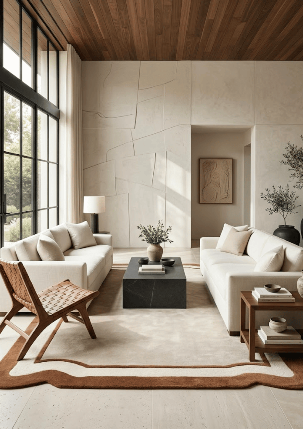 Woolen Handtufted Carpet_Élan Beige