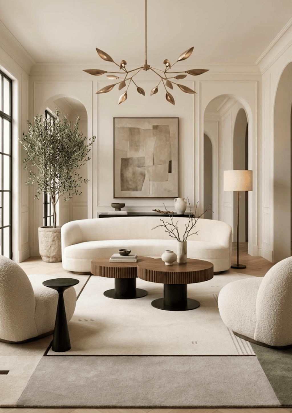 Woolen Handtufted Carpet _ Glyph Stone