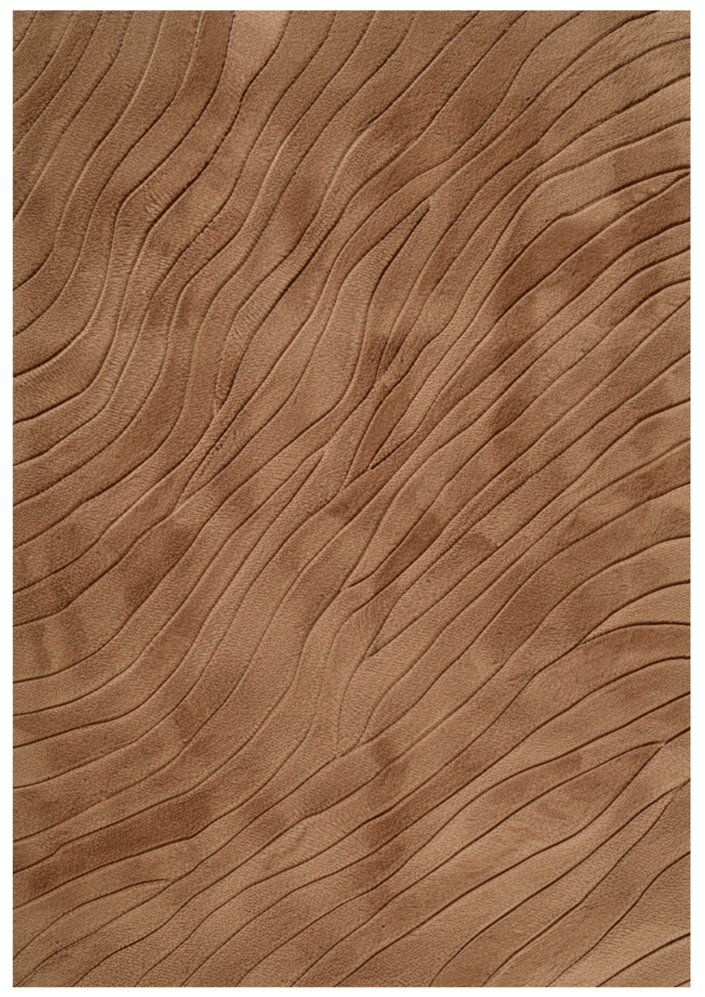 Wool Handtufted Carpet _ Dusky Mocha Mousse