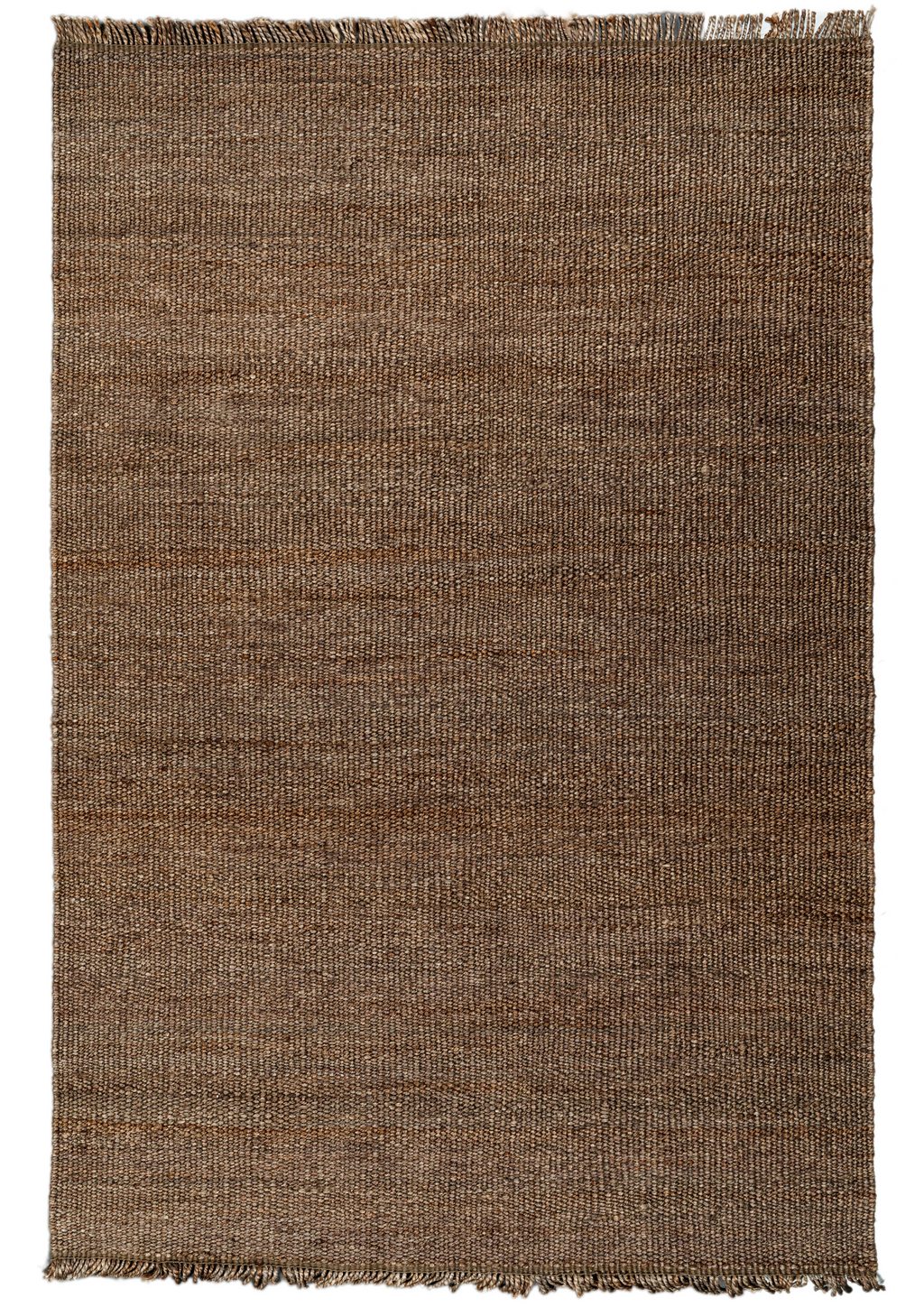 Hemp Handwoven Rug: Panja Choco