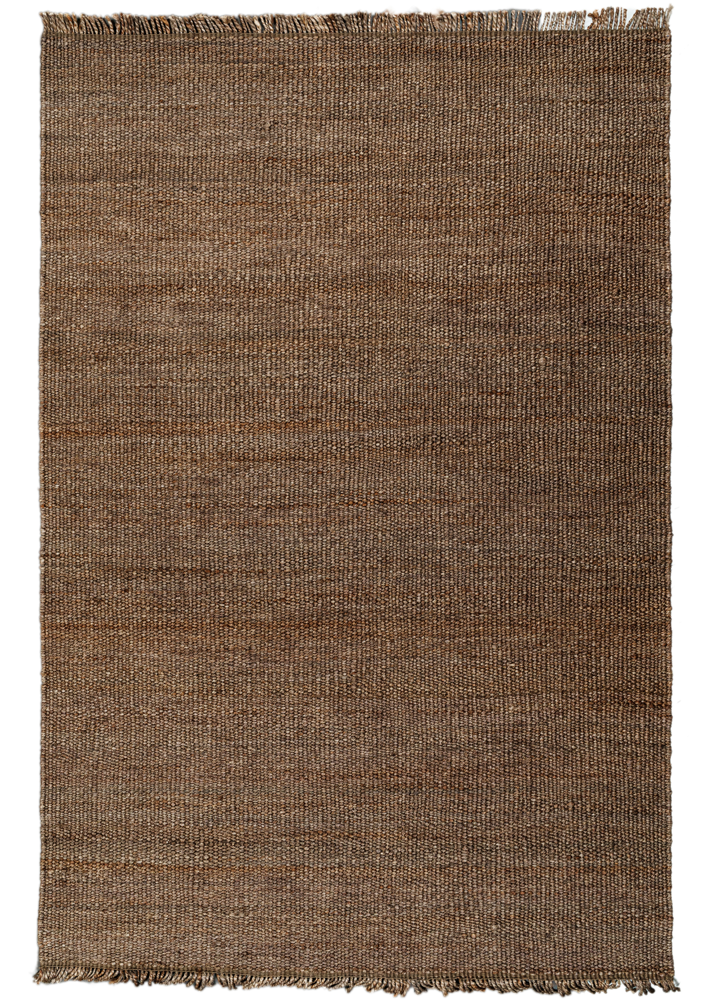 Hemp Handwoven Rug: Panja Choco