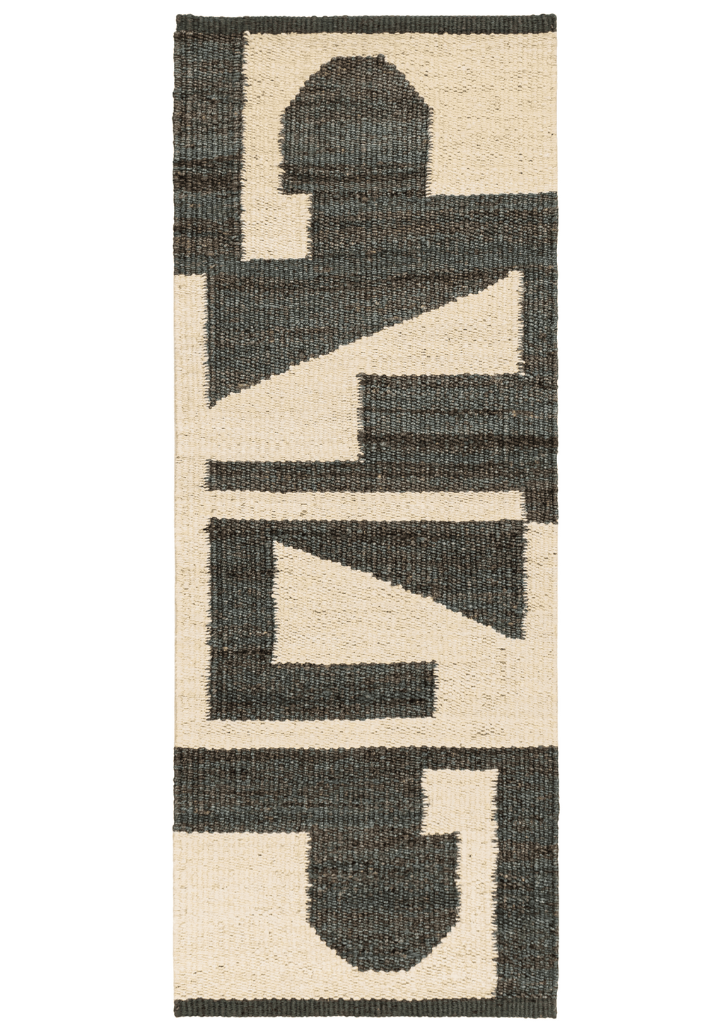 Hemp Handwoven Rug_Stone Path