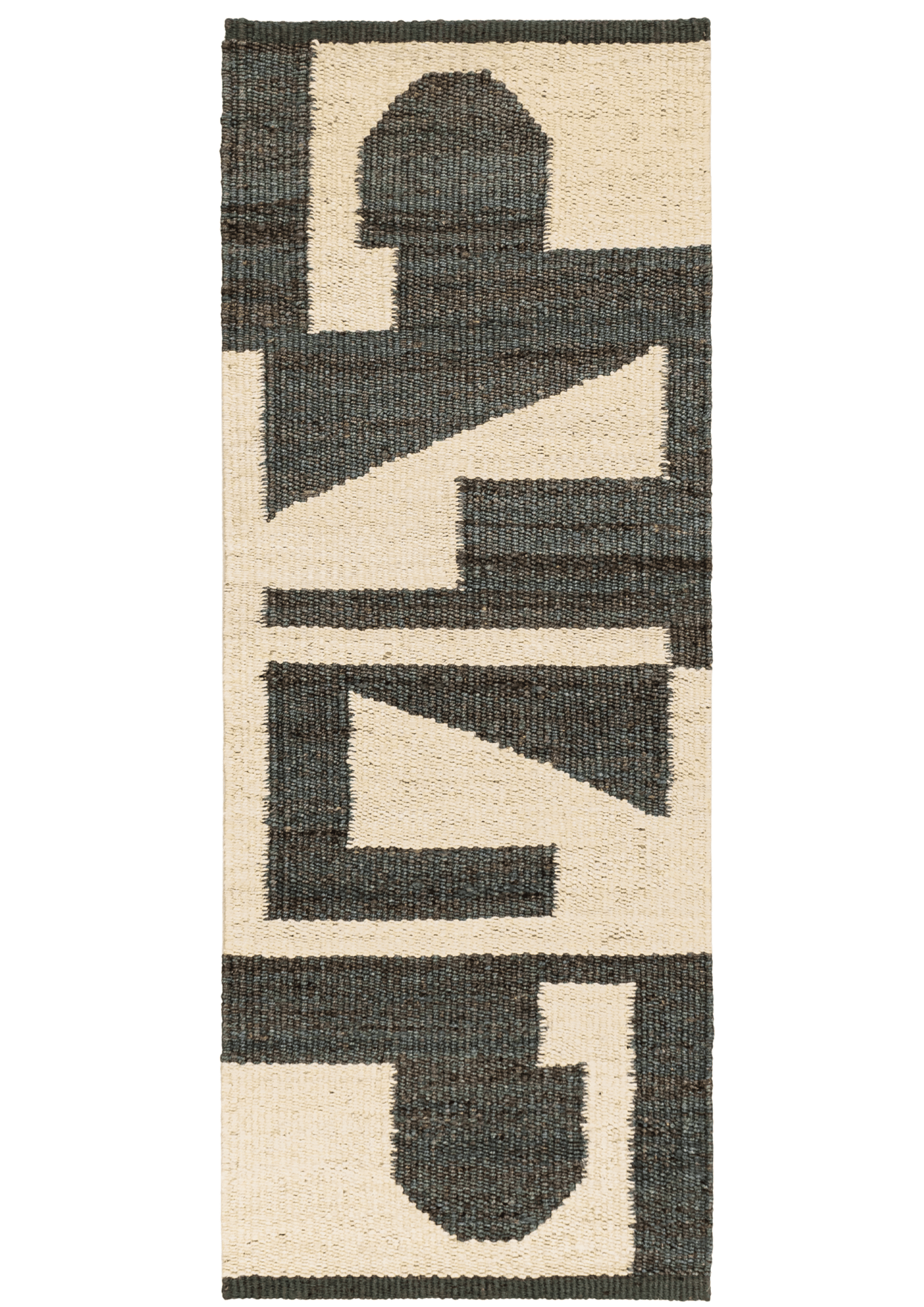 Hemp Handwoven Rug_Stone Path