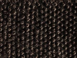 Hemp Hand Woven Rug: Black Loop