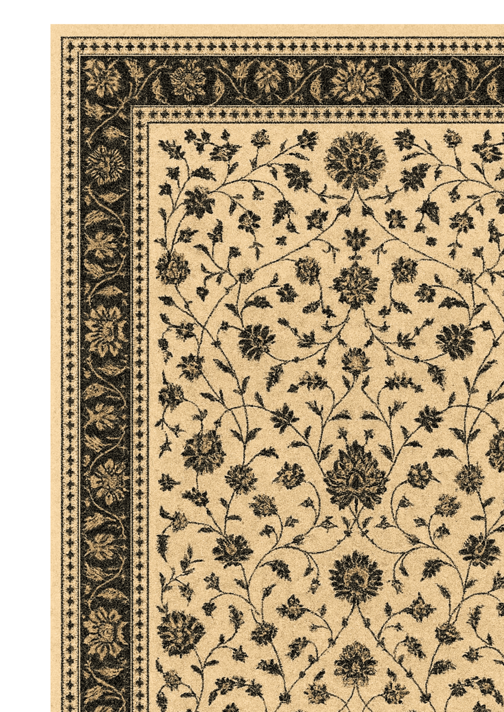 Wool Handtufted Carpet _  Pushpvatika