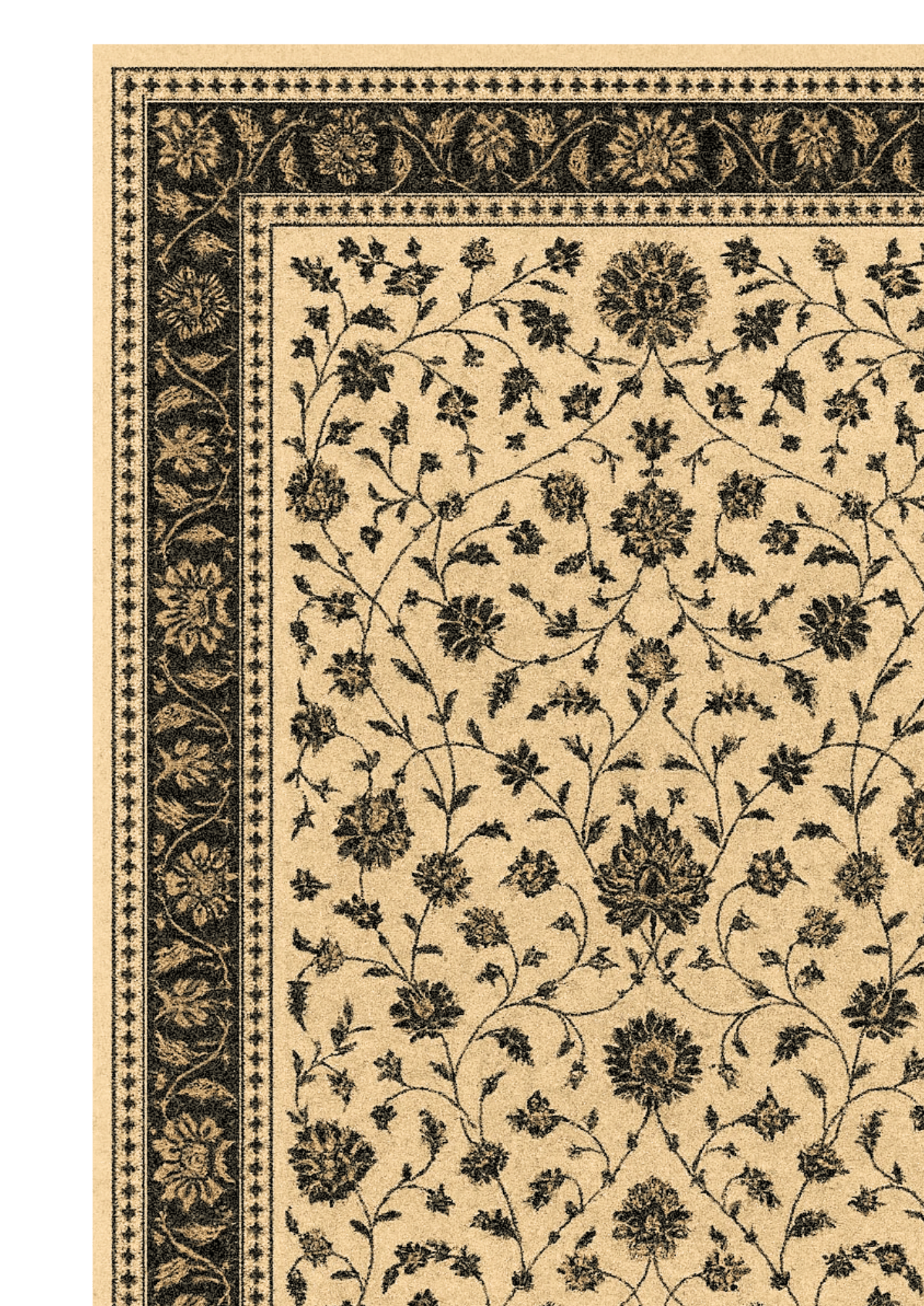 Wool Handtufted Carpet _  Pushpvatika