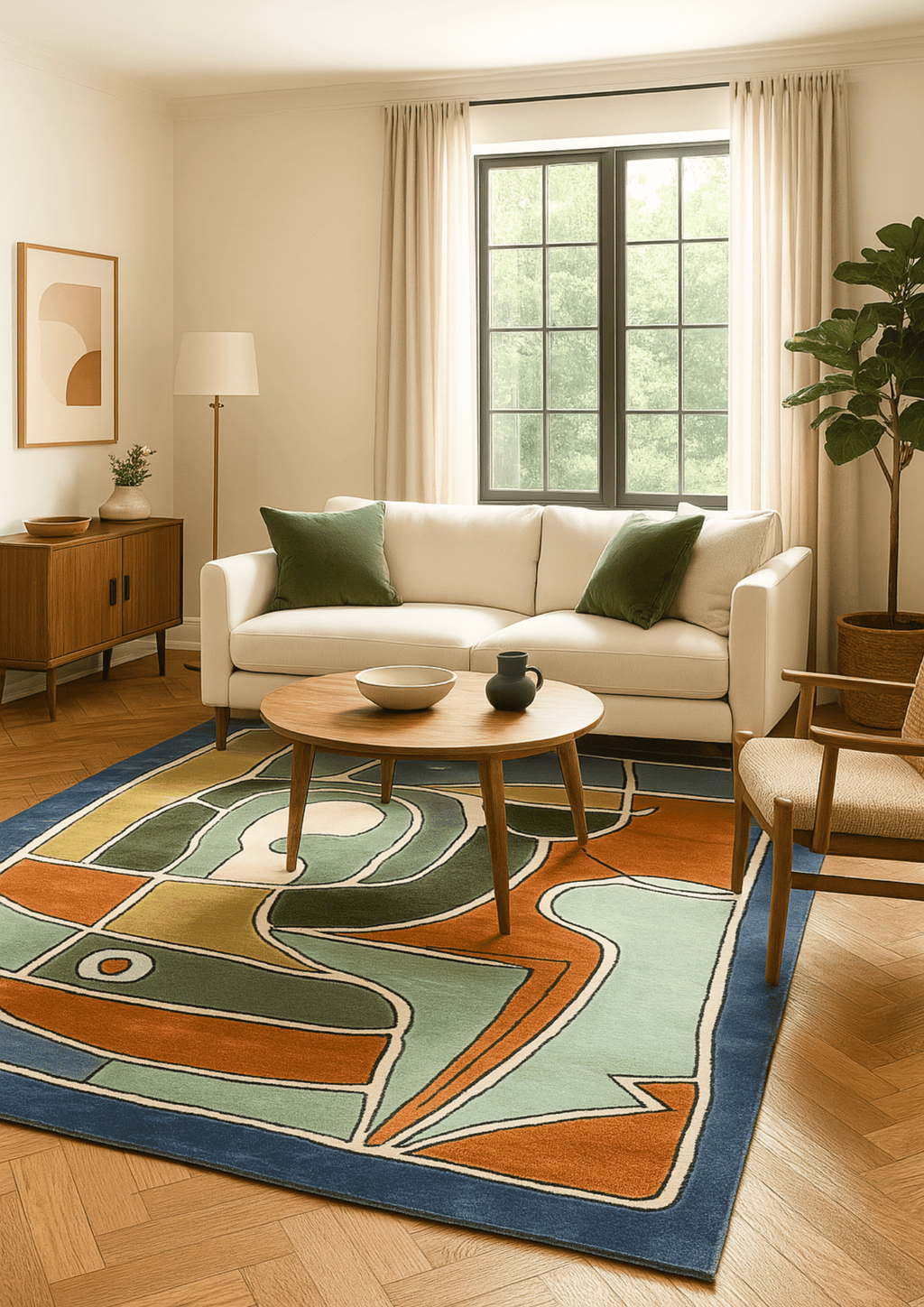 Wool Handtufted Carpet _ModHaus Grid