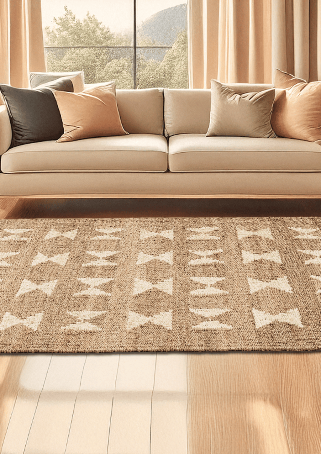 Hemp Handwoven Rug_Shveta Aakar