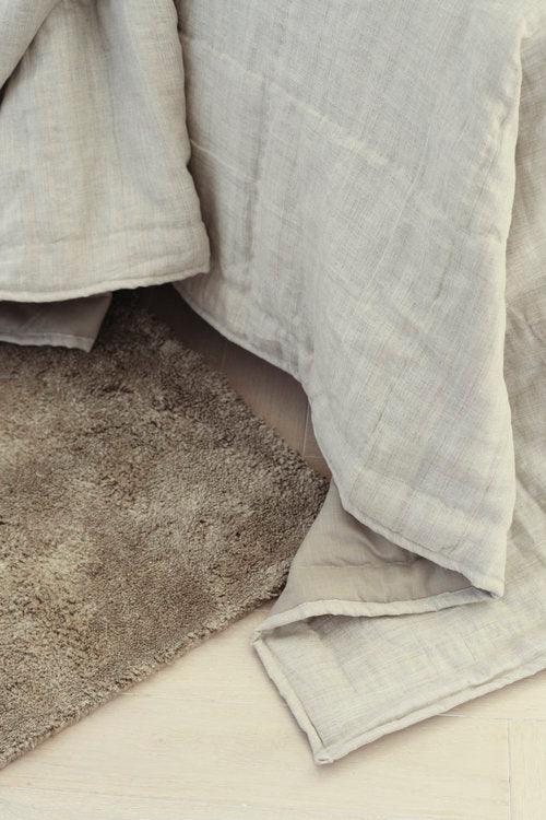 Natural Linen Bedspread