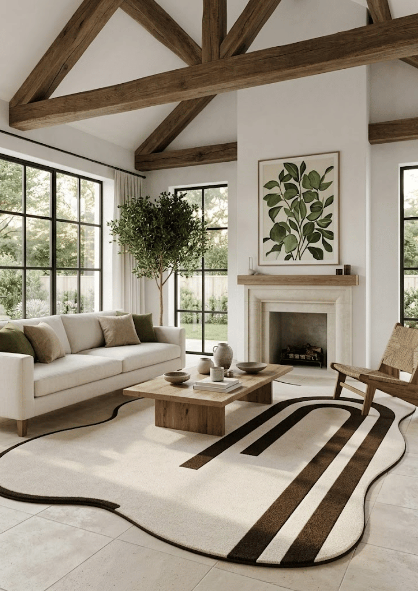 Woolen Handtufted Carpet _ Groove
