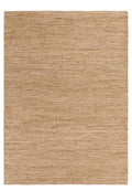 Hemp Hand Woven Rug - Natural Lines