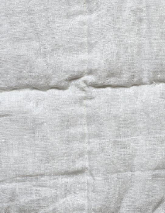 White Linen Bedspread