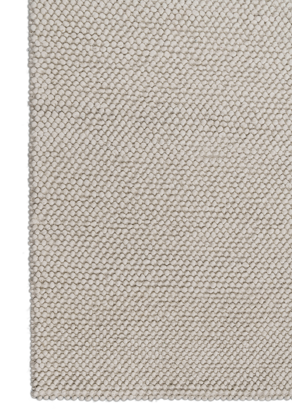Wool HandWoven Rug: Popcorn Loop